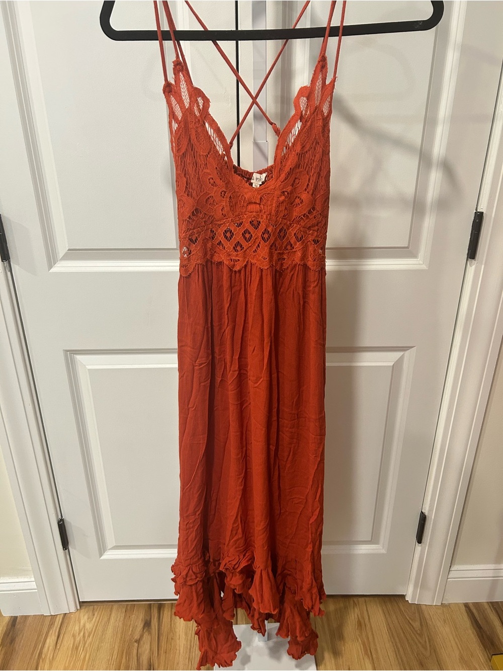 Lace Bodice Maxi Dress